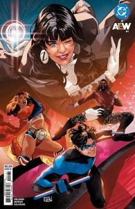 DC X AEW #1 (OF 2) CVR C EDWIN GALMON CARD STOCK VAR