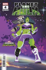 PLANET SHE-HULK #4 MARVEL COSMIC INVASION VAR