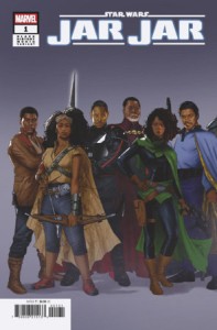 STAR WARS: JAR JAR #1 TAURIN CLARKE 2-PART BLACK HISTORY MONTH CONNECTING VAR