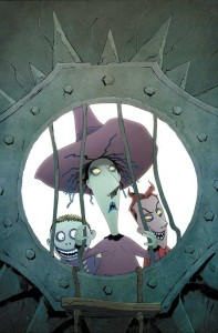 TIM BURTONS THE NIGHTMARE BEFORE CHRISTMAS THE SHIVER OF CHRISTMAS TOWN #2 CVR E JAE LEE METAL VIRGIN CVR VAR