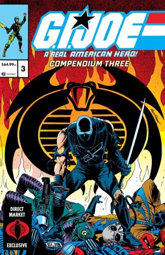 GI JOE A REAL AMERICAN HERO COMPENDIUM TP BOOK 03 DIRECT MARKET EXCLUSIVE ANDY KUBERT CVR (9781534333475)