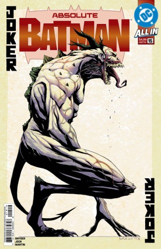 ABSOLUTE BATMAN #15 2nd PTG Second Printing Cvr A Nick Dragotta