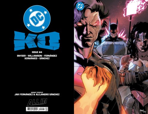 DC K.O. #4 (OF 5) CVR J JAVIER FERNANDEZ FOIL VAR