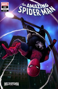 AMAZING SPIDER-MAN #22 ARIO ANINDITO HELLS KITCHEN VAR