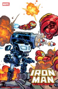 IRON MAN #2 SKOTTIE YOUNG 4-PART CONNECTING VAR