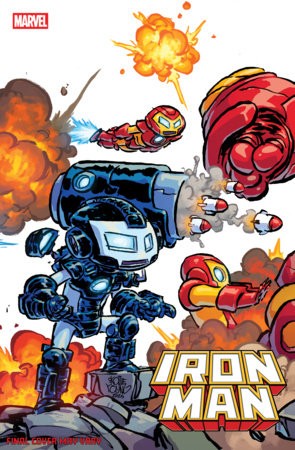 IRON MAN #2 SKOTTIE YOUNG 4-PART CONNECTING VAR