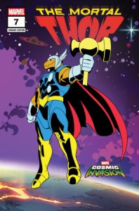 THOR #7 MARVEL COSMIC INVASION VAR