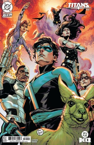 TITANS #32 CVR B BRAD WALKER CARD STOCK VAR (DC K.O.)