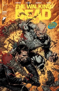 WALKING DEAD DELUXE #132 CVR F DAVID FINCH & DAVE MCCAIG INVINCIBLE TEAM UP VAR