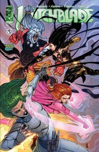 WITCHBLADE #19 CVR E GUISEPPE CAFARO & ARIF PRIANTO INVINCIBLE TEAM UP VAR