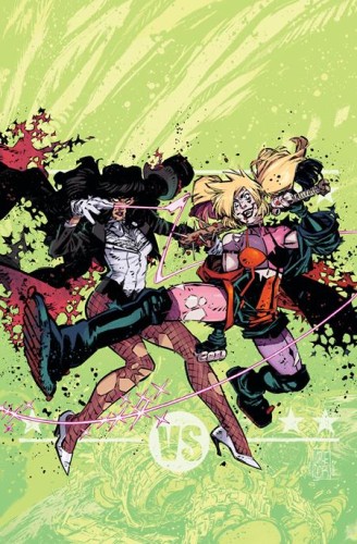 DC K.O. HARLEY QUINN VS ZATANNA #1 (ONE SHOT) 2ND PTG Second Printing Cvr A Jorge Corona