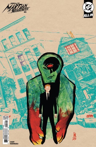 ABSOLUTE MARTIAN MANHUNTER #9 CVR B WERTHER DELL EDERA CARD STOCK VAR