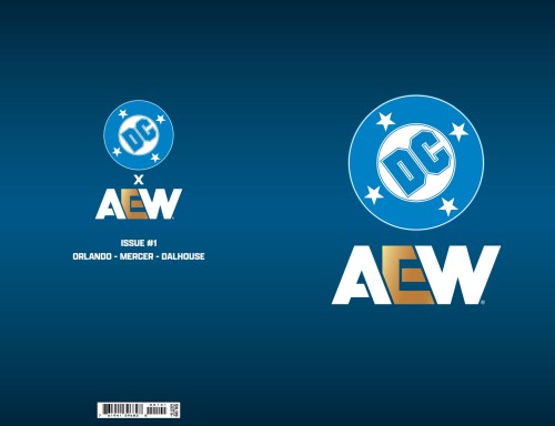 DC X AEW #1 (OF 2) CVR D LOGO CARD STOCK VAR