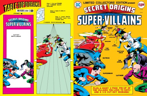 LIMITED COLLECTORS EDITION #39 SECRET ORIGINS SUPER-VILLAINS FACSIMILE EDITION CVR A DICK GIORDANO