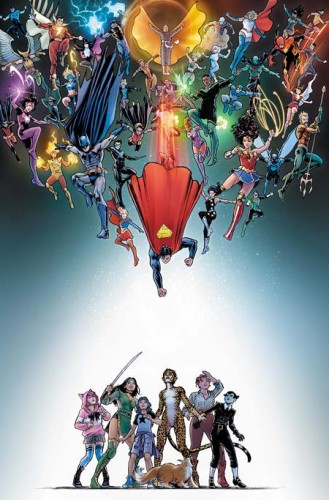 JUSTICE LEAGUE CHEETAH AND CHESHIRE ROB THE WATCHTOWER TP (9781799509486)