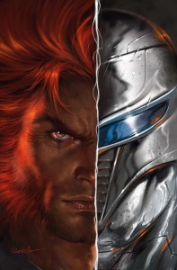 THUNDERCATS X SILVERHAWKS #1 CVR G LUCIO PARRILLO METAL PREMIUM CVR VAR