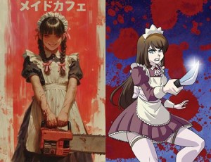 MAID CAFE #2 CVR D TODD SKULL & REMY EISU MOKHTAR HOLOFOIL FLIP VAR
