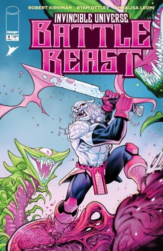 INVINCIBLE UNIVERSE BATTLE BEAST #8 CVR D INC 1:25 CLIFF RATHBURN VAR