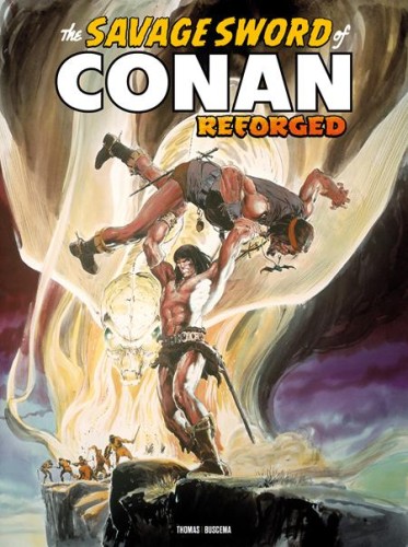 SAVAGE SWORD OF CONAN REFORGED #4 CVR D NEAL ADAMS FOIL VAR