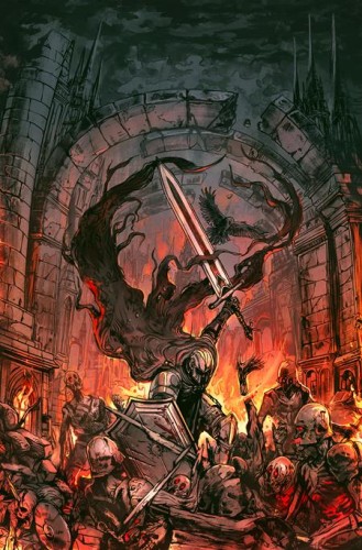 DARK SOULS MOTHER OF MOURNING #4 (OF 4) CVR C REZA AFSHAR VIRGIN VAR