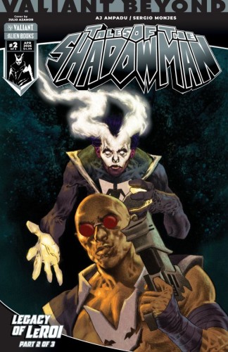 VALIANT BEYOND: TALES OF THE SHADOWMAN #8-LEGACY OF LEROI #2 VARIANT B (AZAMOR)