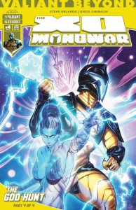 VALIANT BEYOND: THE X-O MANOWAR #8-THE GOD HUNT #4 COVER A (NOOBOVICH)
