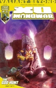 VALIANT BEYOND: THE X-O MANOWAR #8-THE GOD HUNT #4 VARIANT B (BUFI)