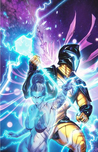 VALIANT BEYOND: THE X-O MANOWAR #8-THE GOD HUNT #4 VARIANT C (NOOBOVICH FULL ART)