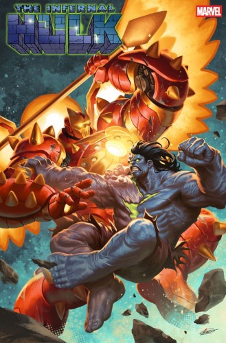 INFERNAL HULK #6 25 COPY MATEUS MANHANINI VARIANT