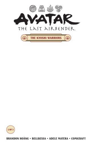 AVATAR: THE LAST AIRBENDER-THE KYOSHI WARRIORS #1 (CVR B) (BLANK COVER)