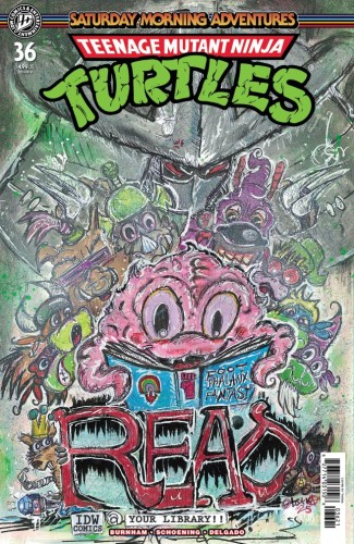 TEENAGE MUTANT NINJA TURTLES: SATURDAY MORNING ADVENTURES #36 VARIANT B (TOKKA)