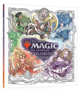 THE OFFICIAL MAGIC: THE GATHERING COLORING BOOK TP