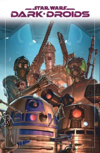 STAR WARS: DARK DROIDS OMNIBUS PETE WOODS COVER [DM ONLY] HC