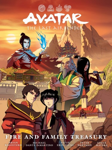 AVATAR: THE LAST AIRBENDER FIRE AND FAMILY TREASURY LIBRARY EDITION HC (9781506750460)