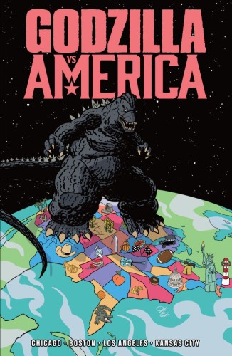 GODZILLA VS. AMERICA: BOSTON, CHICAGO, KANSAS CITY, LOS ANGELES TP (9798887243863)