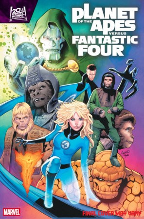 PLANET OF THE APES VS. FANTASTIC FOUR #1 CORY SMITH 2ND PRINTING VAR