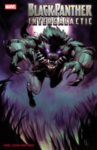 BLACK PANTHER: INTERGALACTIC #4 JUAN FRIGERI MARVEL MONSTER VAR