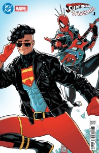 DC MARVEL SUPERMAN SPIDER-MAN #1 (ONE SHOT) CVR U JEFF SPOKES SUPERBOY 90S & SPIDER-PUNK CARD STOCK VAR
