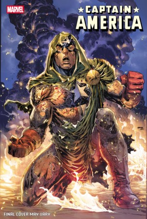 CAPTAIN AMERICA #8 KEN LASHLEY DOOM HOMAGE VAR