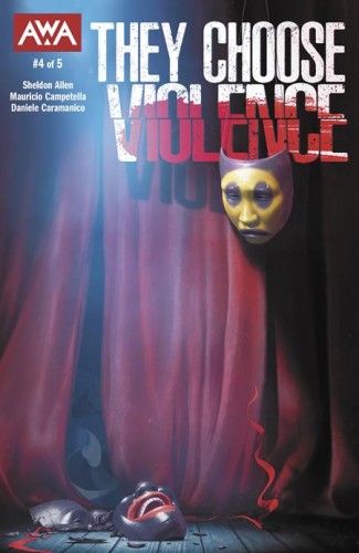 THEY CHOOSE VIOLENCE #4 (OF 5) CVR A RAHZZAH