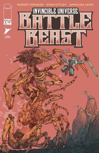 INVINCIBLE UNIVERSE BATTLE BEAST #4 3RD PTG