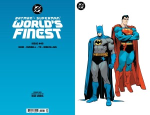 BATMAN SUPERMAN WORLDS FINEST #49 CVR F DAN MORA CORNER BOX SPOT FOIL VAR