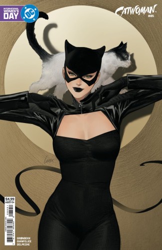 CATWOMAN #85 CVR E LESLEY LEIRIX LI WOMENS HISTORY MONTH CARD STOCK VAR