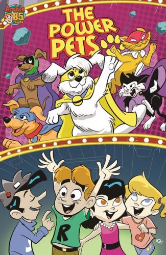 ARCHIE COMICS 85TH ANNIVERSARY PRESENTS ARCHIES MOVIE MANIA #1 (ONE SHOT) CVR C ADRIAN ROPP POWER PETS VAR