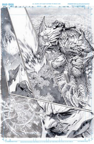 OLYMPUS SAGA MEGALITH #1 (OF 4) CVR E LEWIS LAROSA ORIGINAL ART EDITION 2 VAR