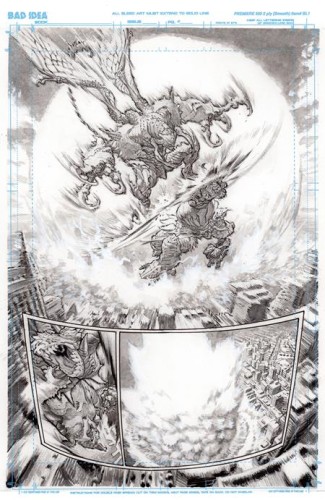 OLYMPUS SAGA MEGALITH #1 (OF 4) CVR G LEWIS LAROSA ORIGINAL ART EDITION 4 VAR