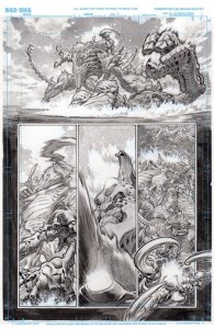 OLYMPUS SAGA MEGALITH #1 (OF 4) CVR H LEWIS LAROSA ORIGINAL ART EDITION 5 VAR