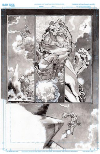 OLYMPUS SAGA MEGALITH #1 (OF 4) CVR N LEWIS LAROSA ORIGINAL ART EDITION 11 VAR