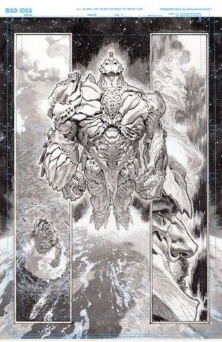 OLYMPUS SAGA MEGALITH #1 (OF 4) CVR T LEWIS LAROSA ORIGINAL ART EDITION 17 VAR