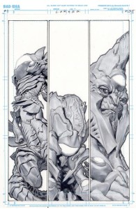 OLYMPUS SAGA MEGALITH #1 (OF 4) CVR V LEWIS LAROSA ORIGINAL ART EDITION 19 VAR